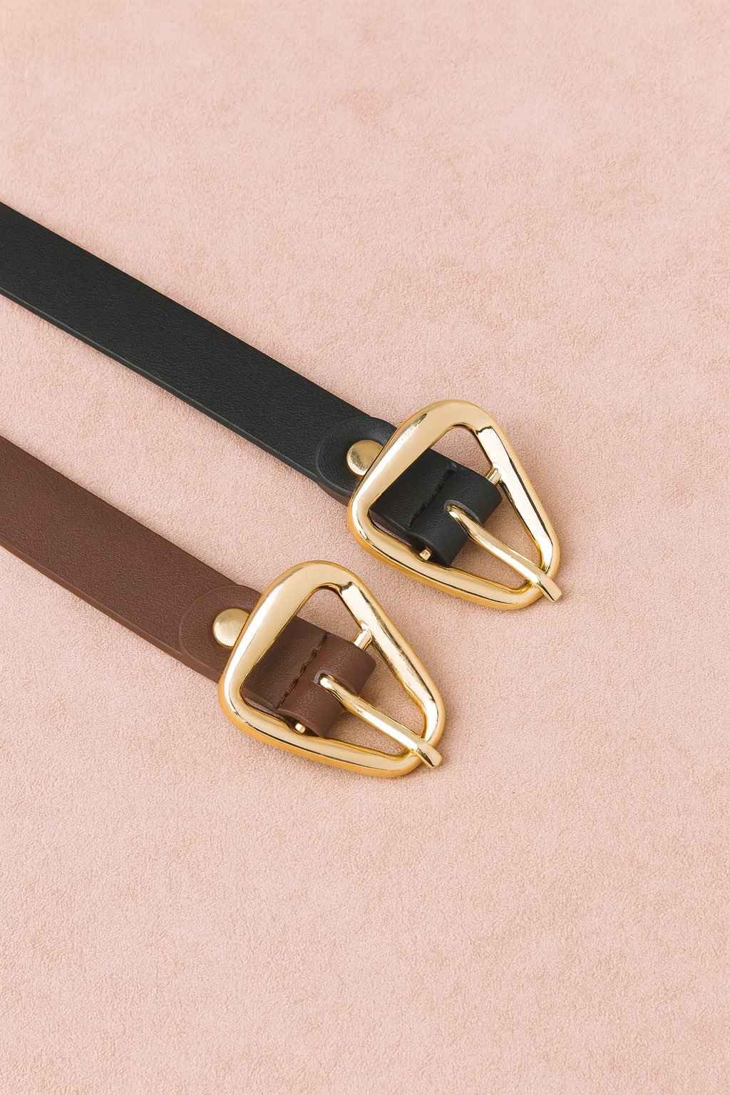 Cinturón Hebilla Triangular