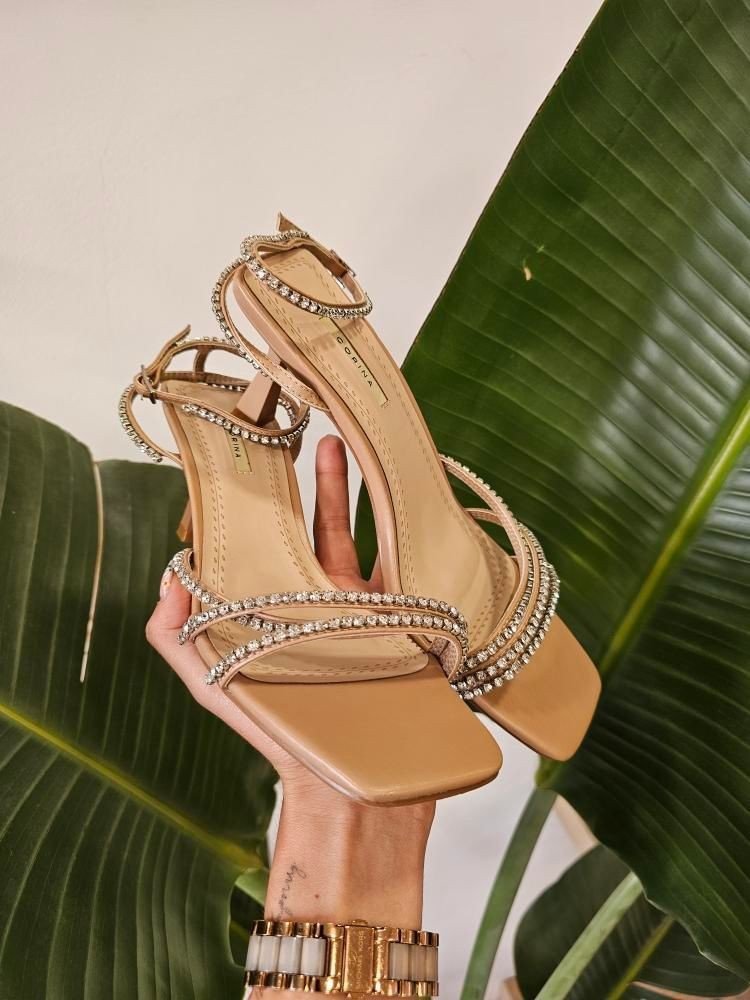 Sandalia Strass
