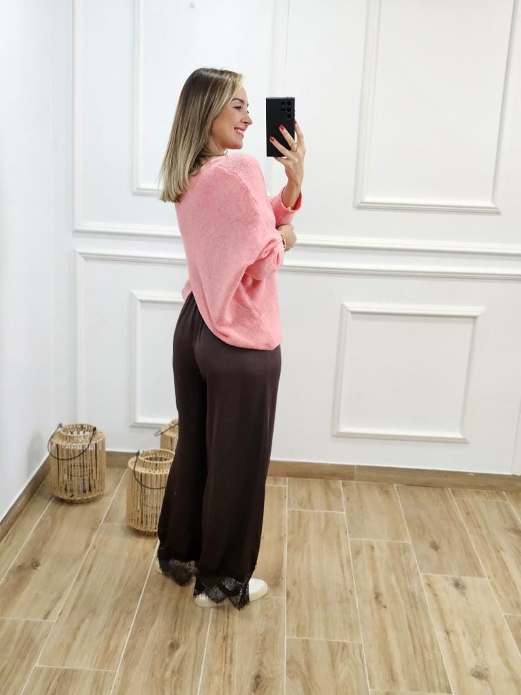 Pantalón Encaje