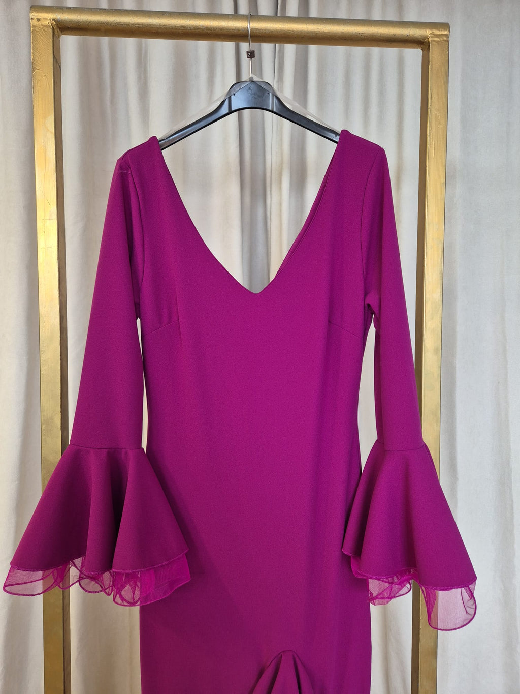 Vestido Flamenca Combo Tull