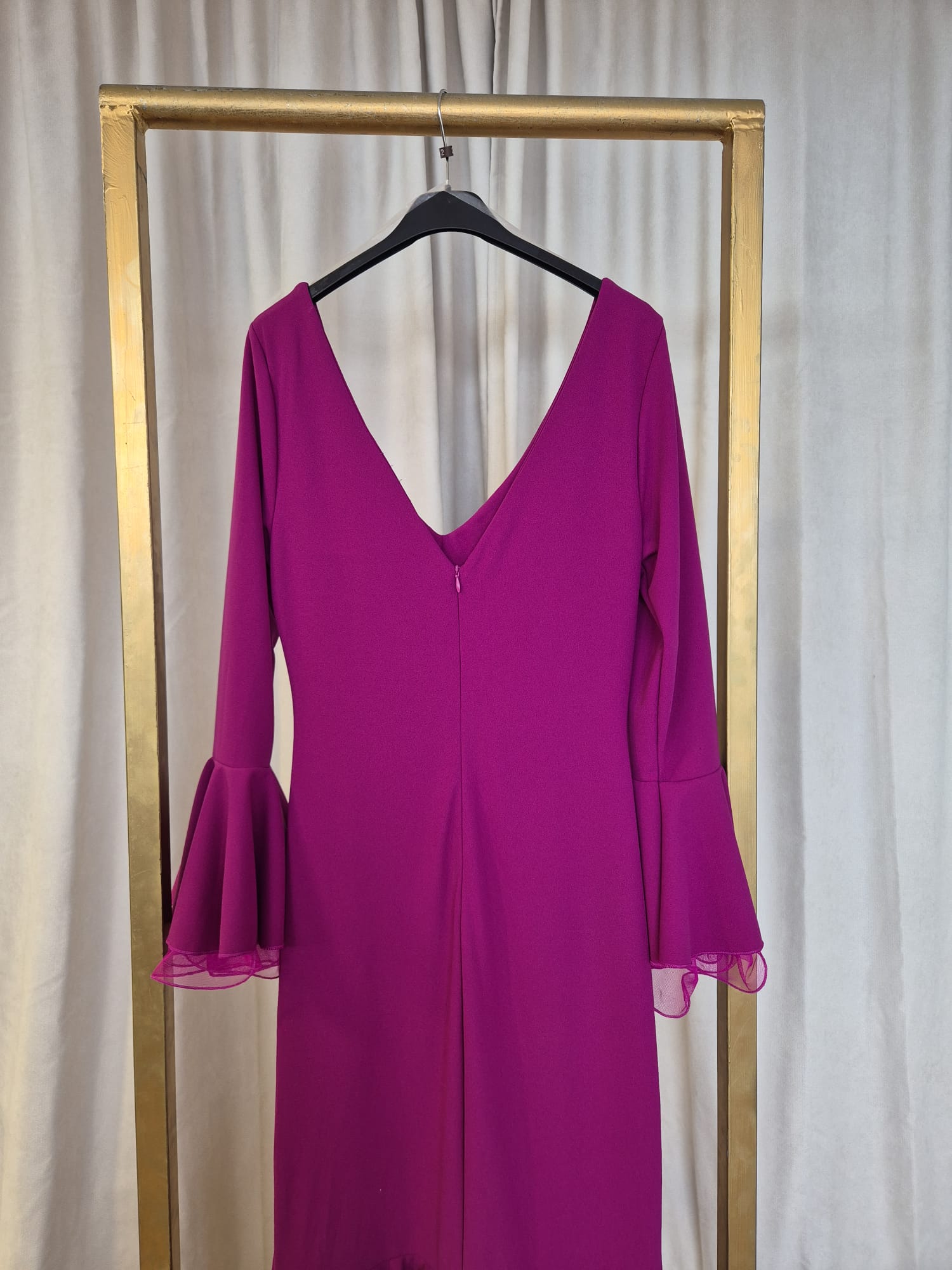 Vestido Flamenca Combo Tull