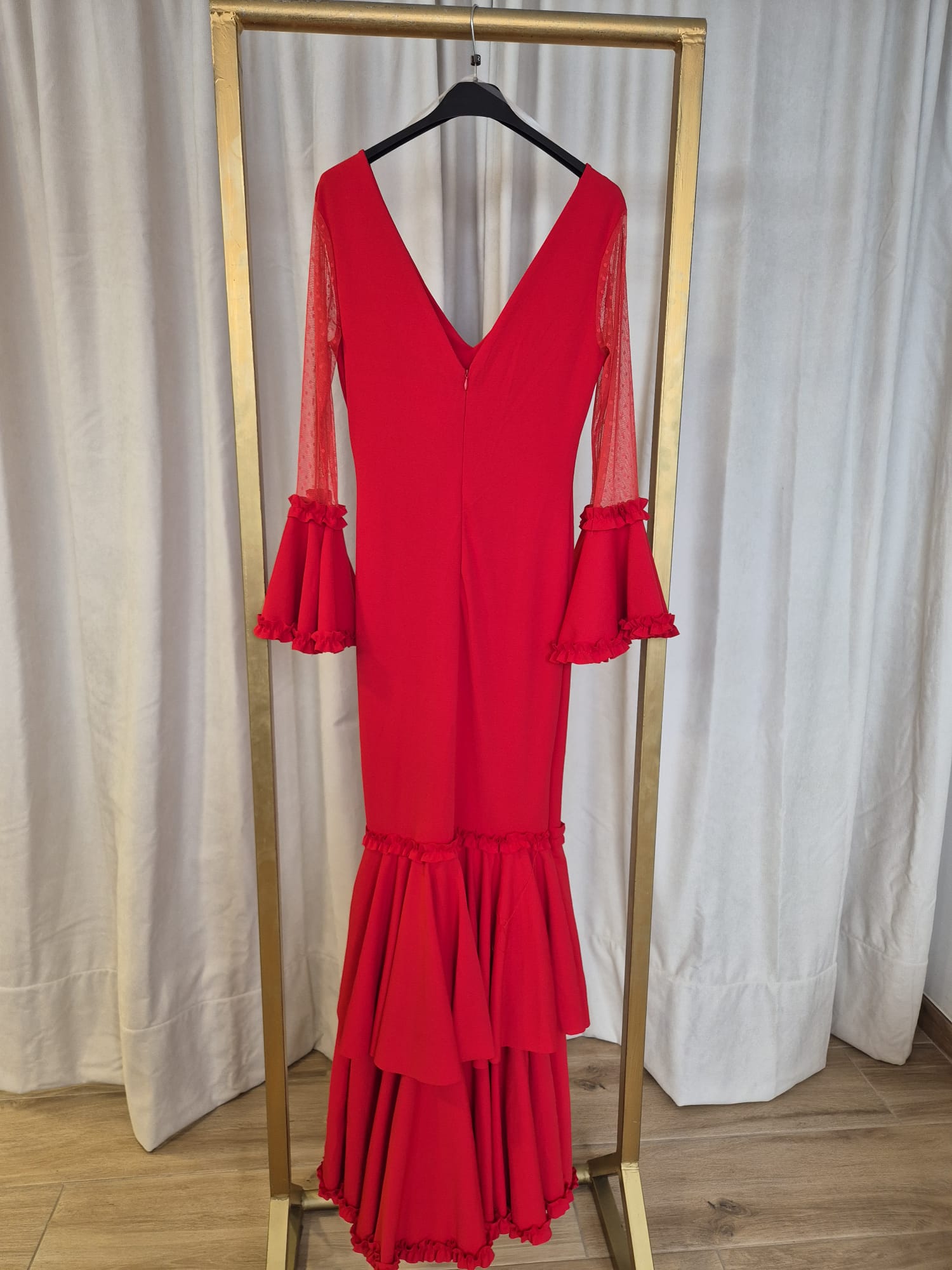 Vestido Flamenca Tull Manga