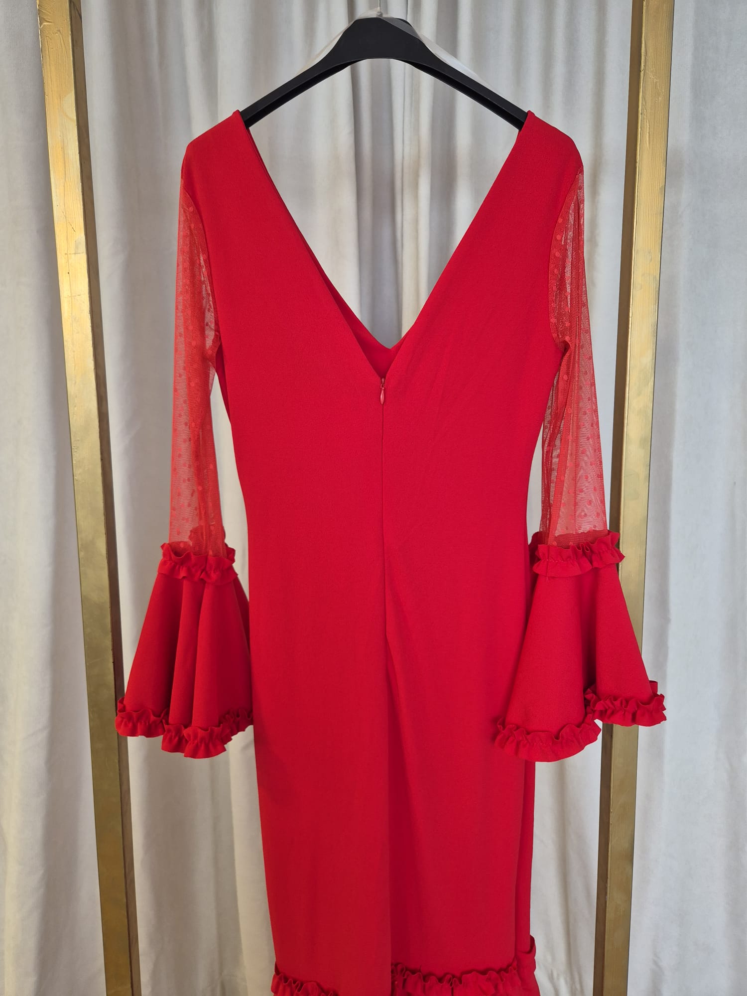 Vestido Flamenca Tull Manga