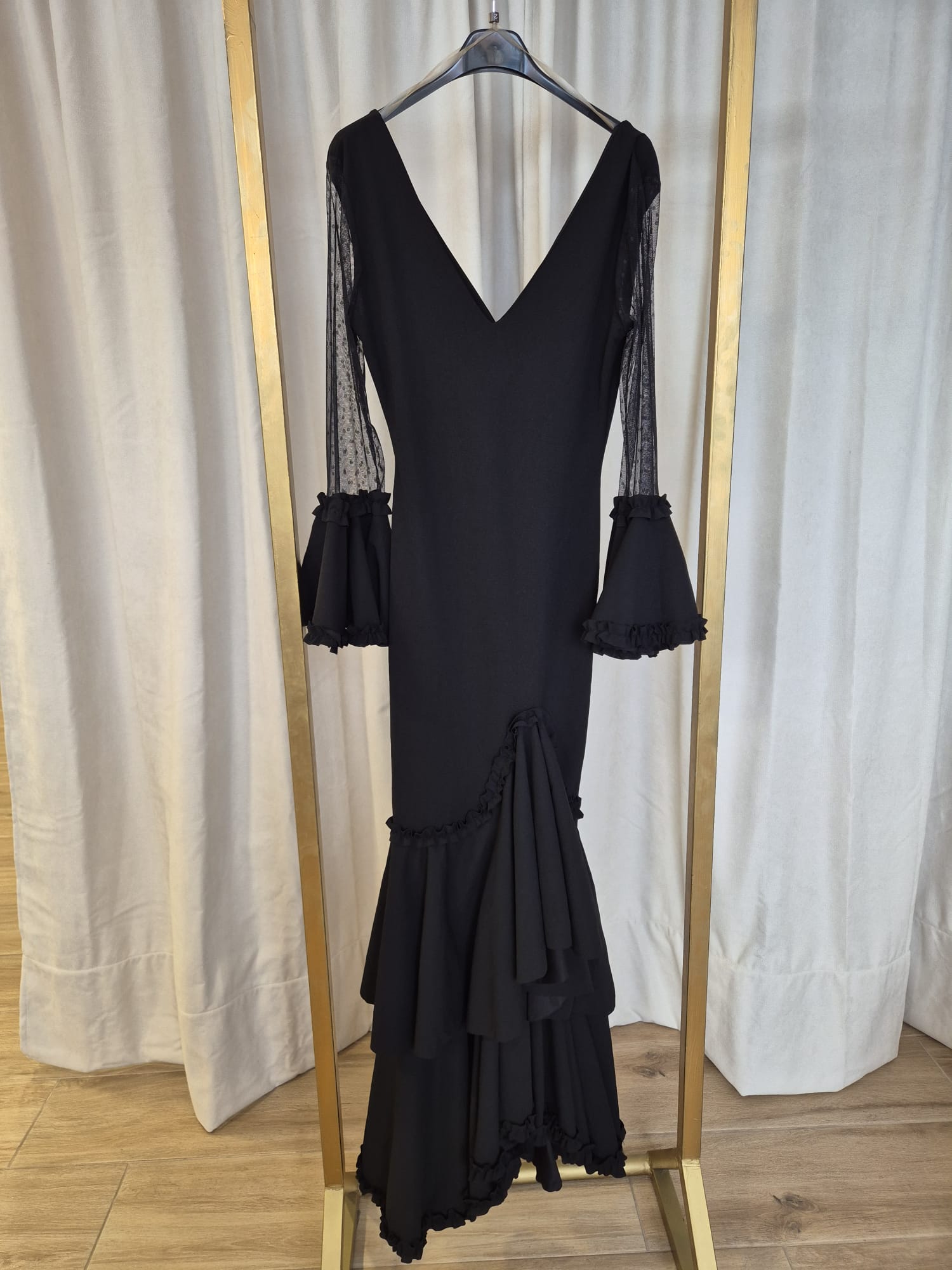 Vestido Flamenca Tull Manga