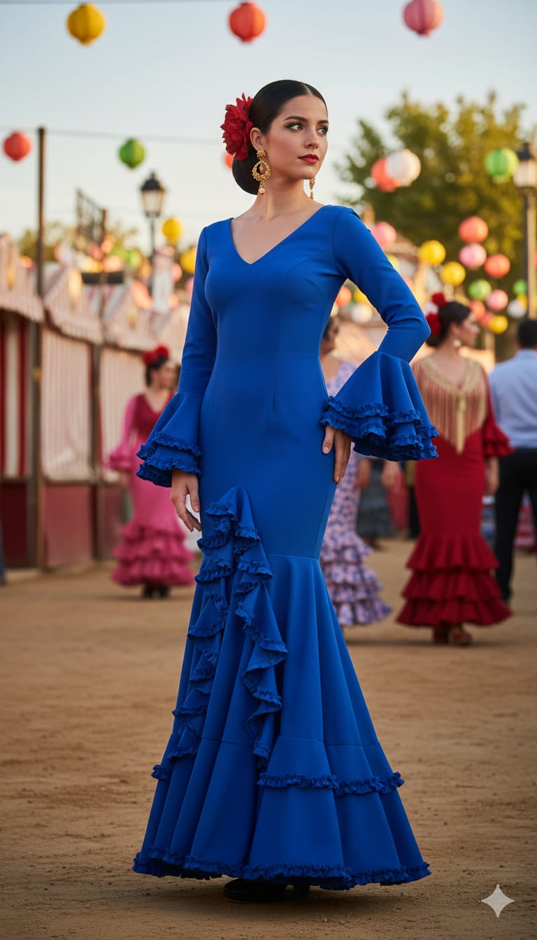 Vestido Flamenca Klein