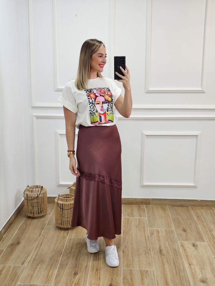 Falda Encaje