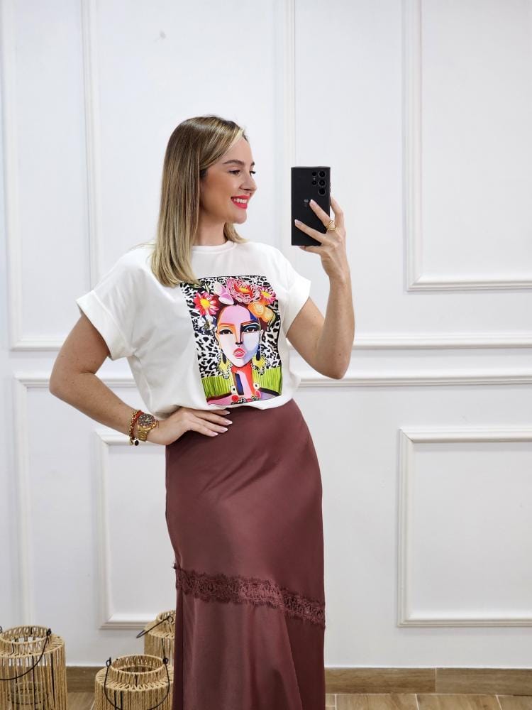 Falda Encaje