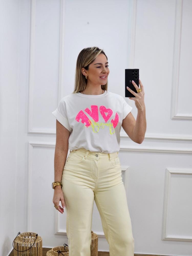 Camiseta Flúor