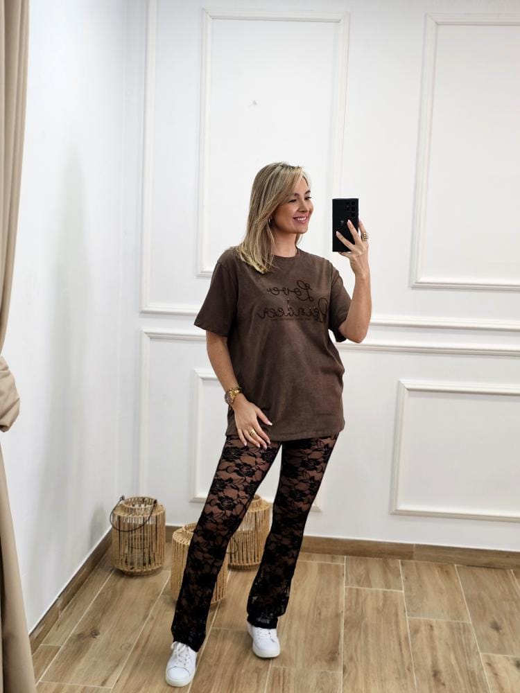 Pantalón Encaje