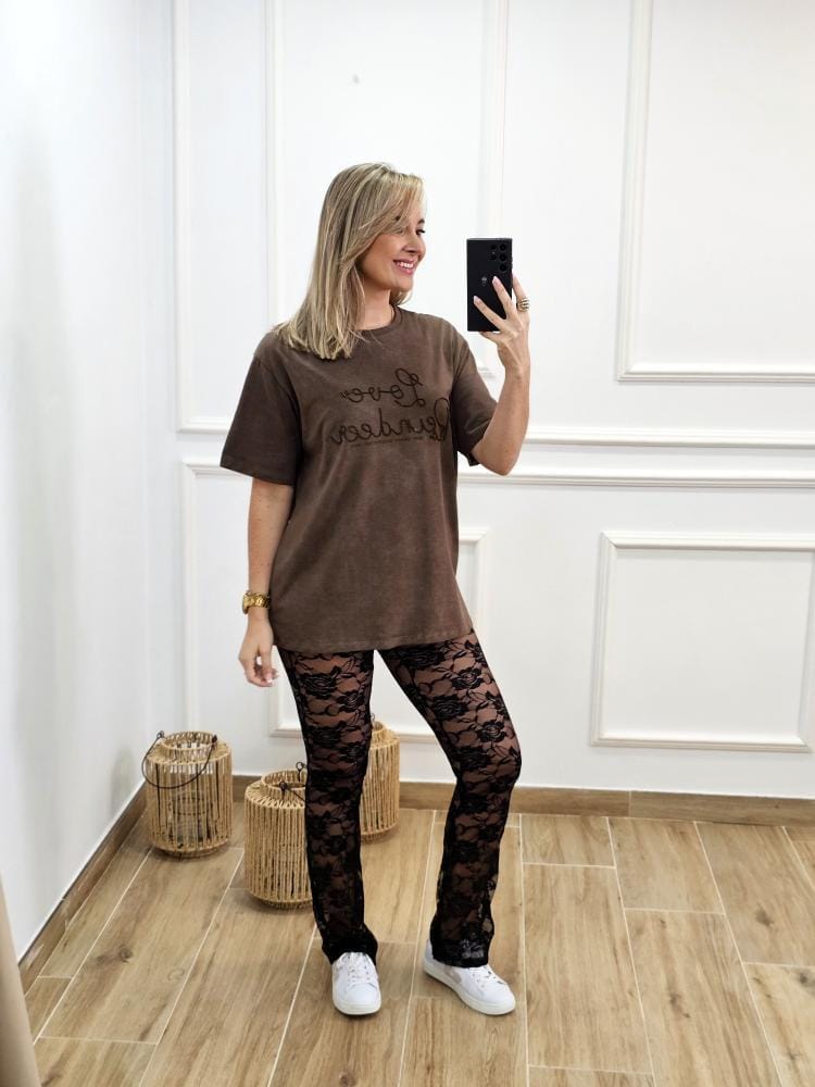 Pantalón Encaje