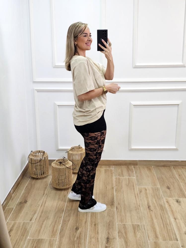 Pantalón Encaje