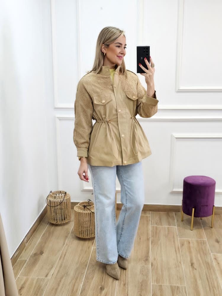 Parka Bordados