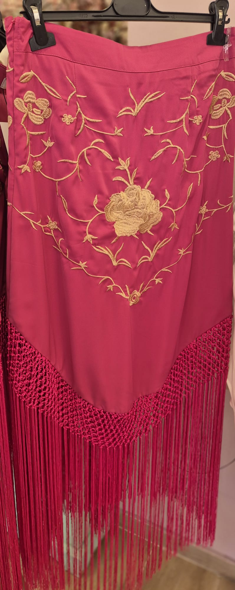 Falda Mantón Flecos