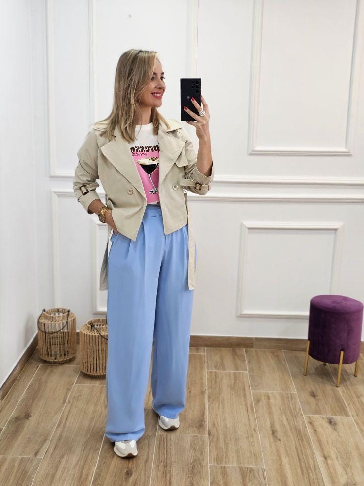 Gabardina Crop