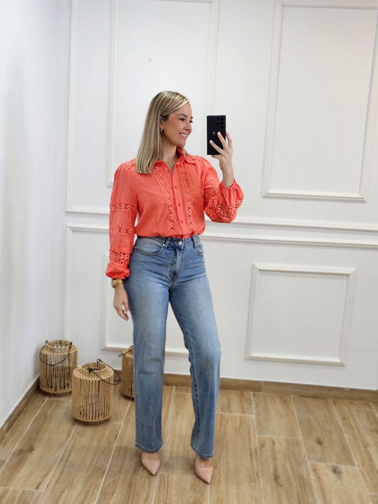 Camisa Coral