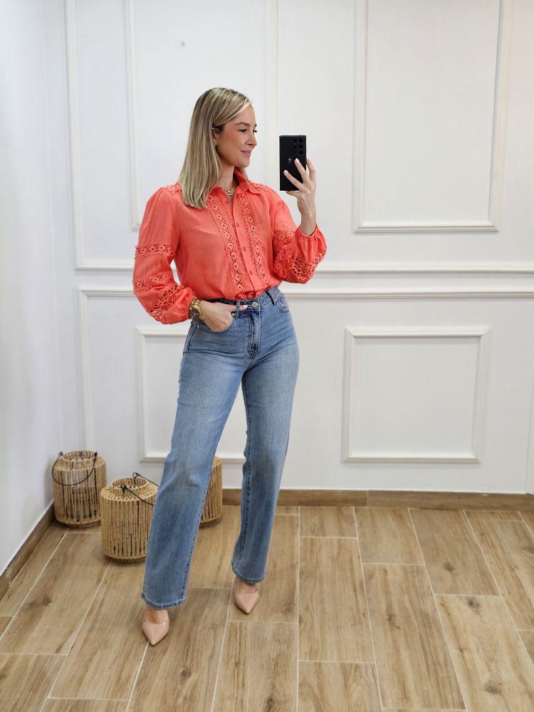 Camisa Coral