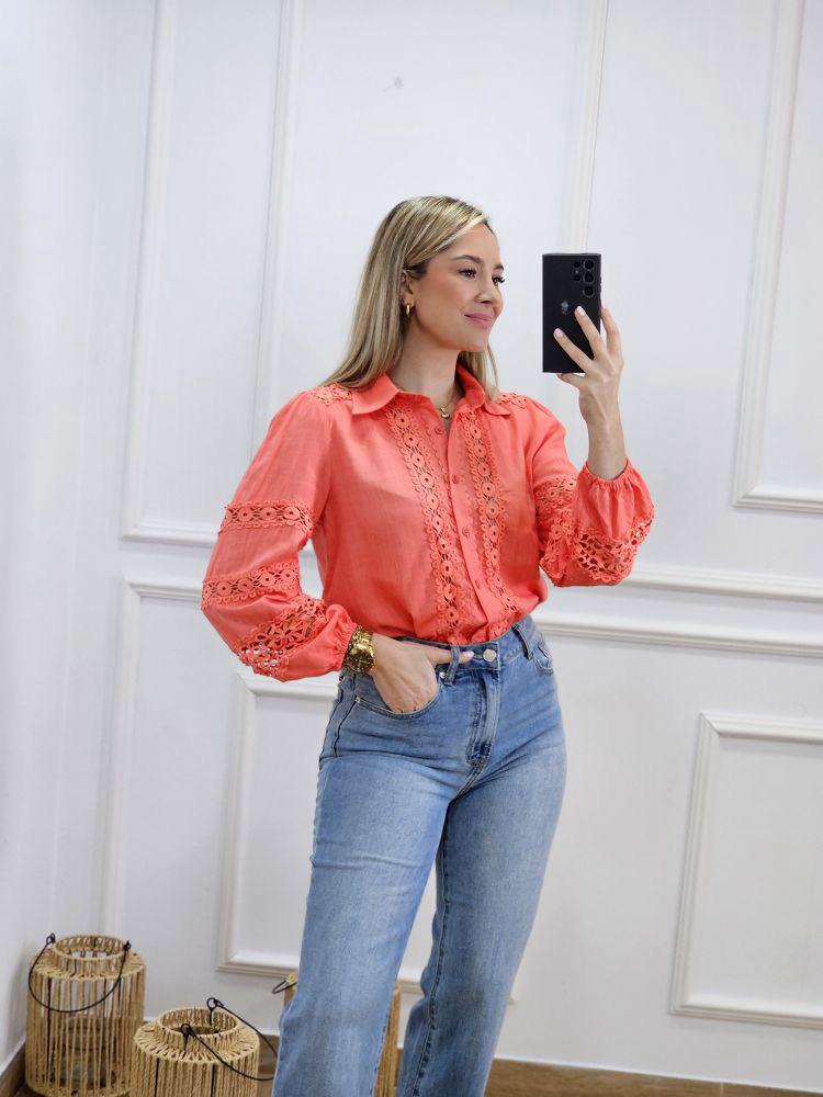 Camisa Coral