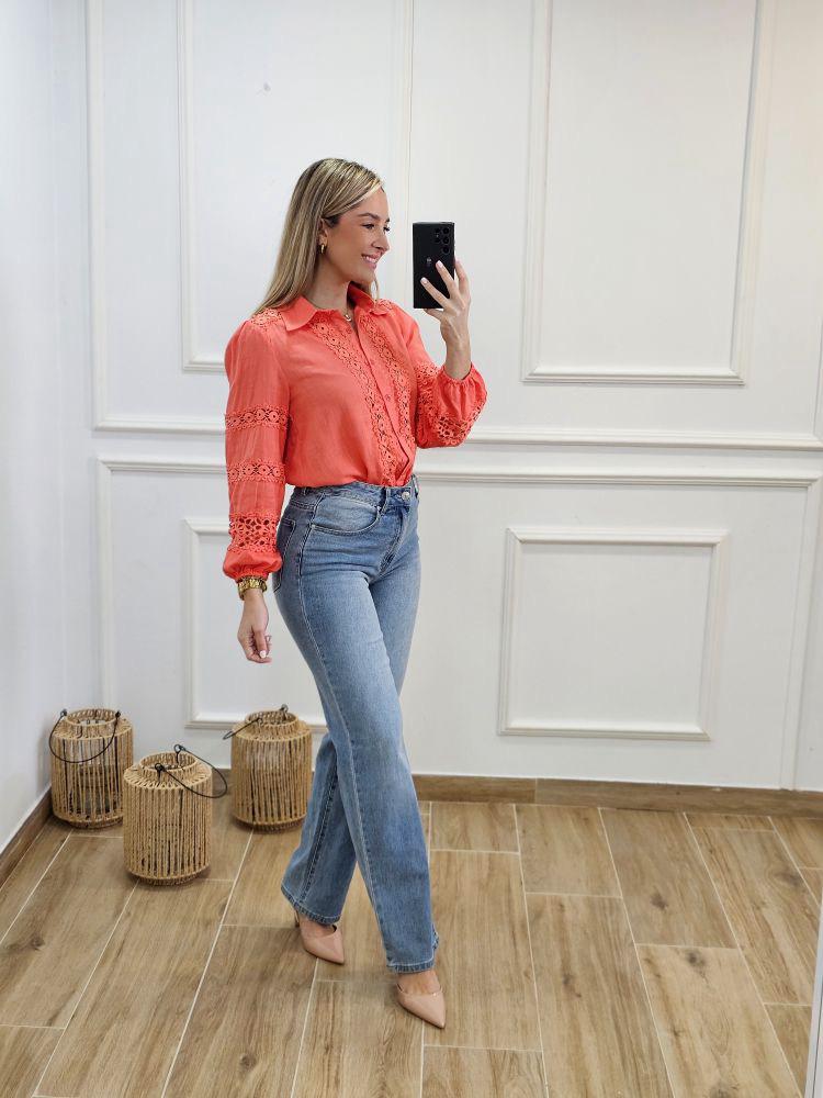 Camisa Coral