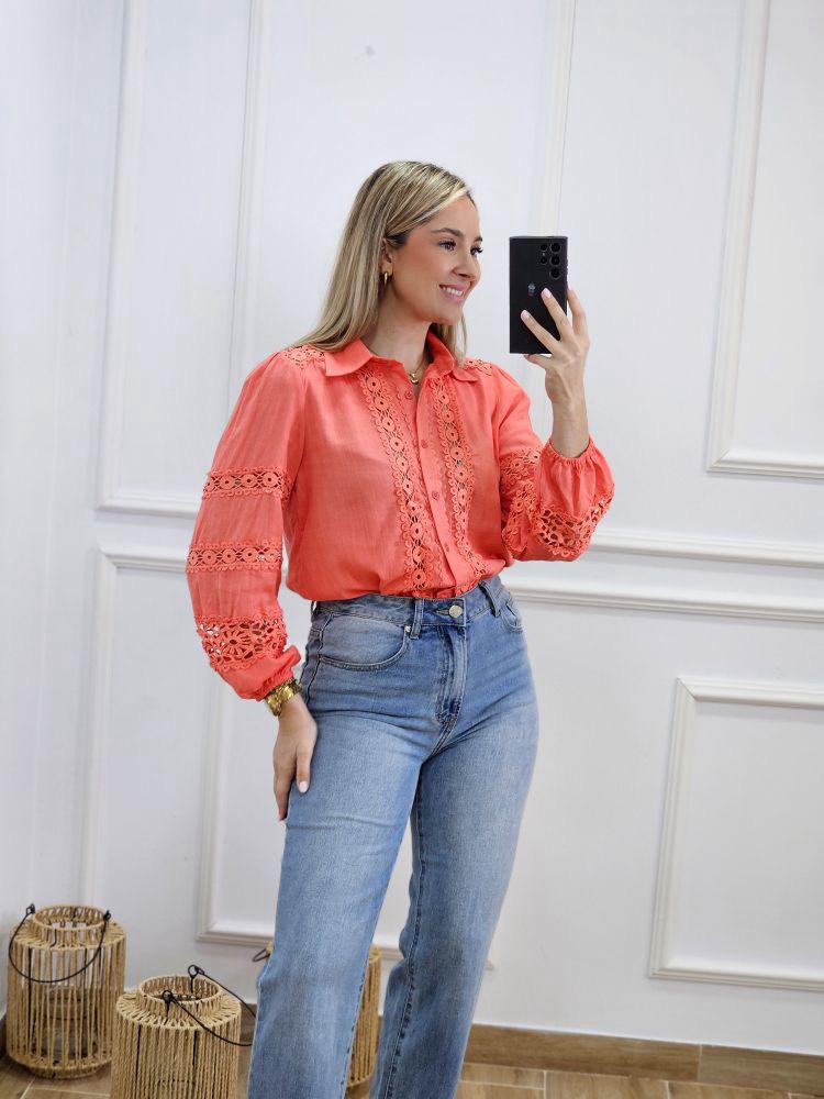 Camisa Coral