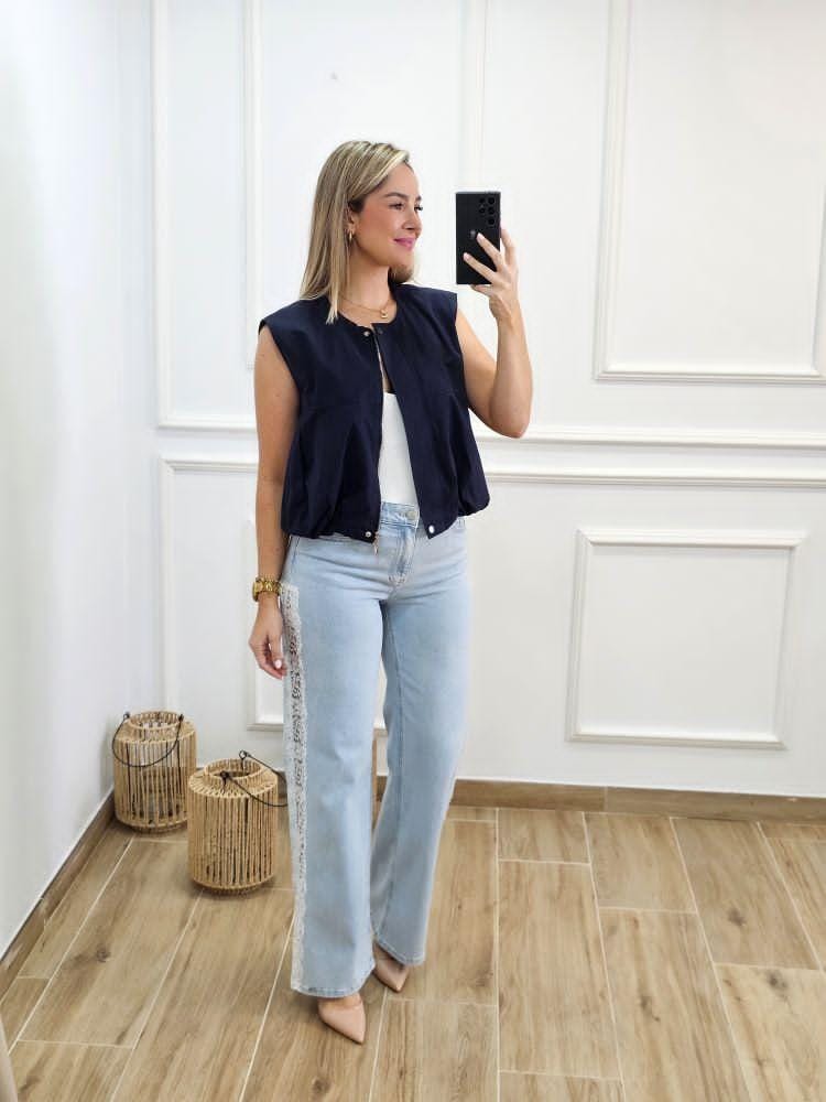 Jeans Encaje