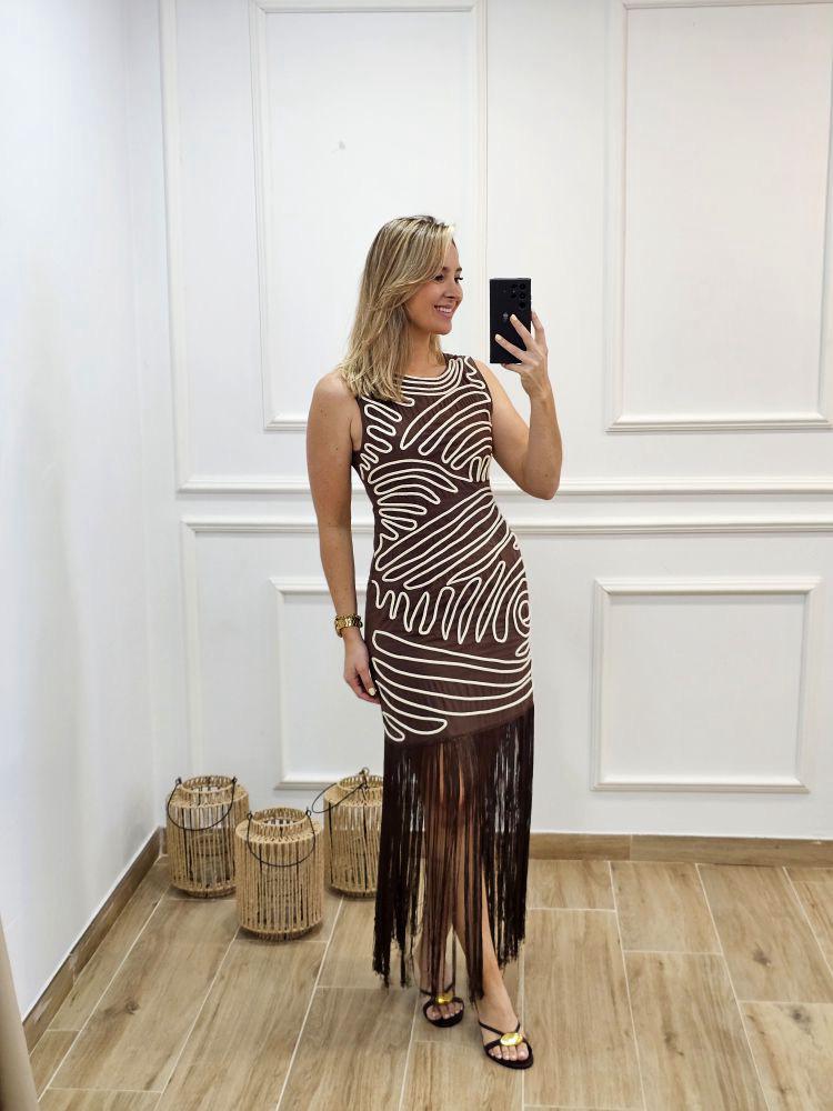 Vestido Café