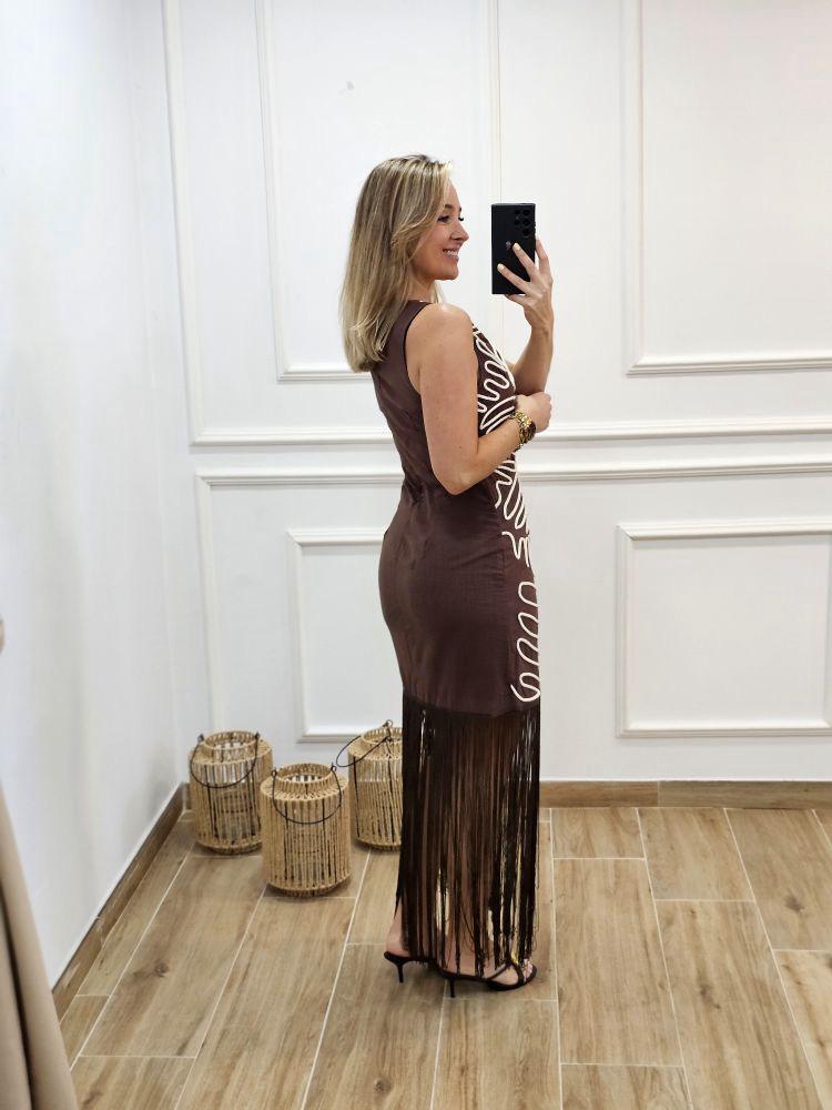 Vestido Café