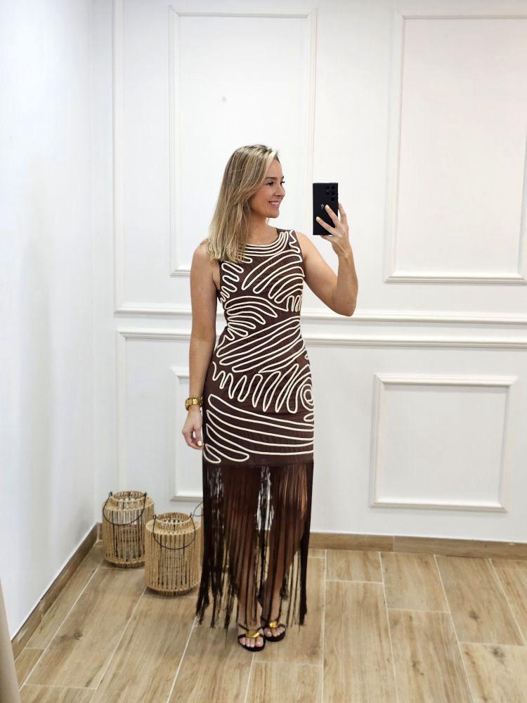 Vestido Café