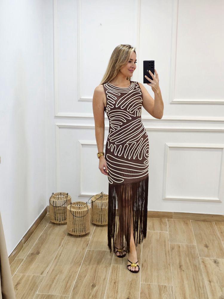 Vestido Café