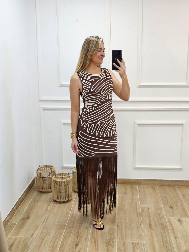 Vestido Café