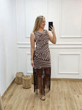 Vestido Café