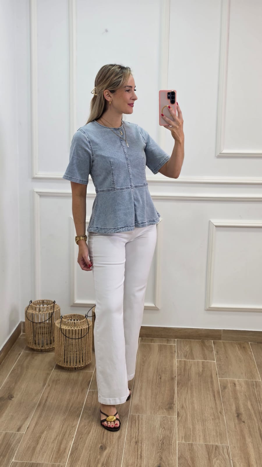 Blusa Denim