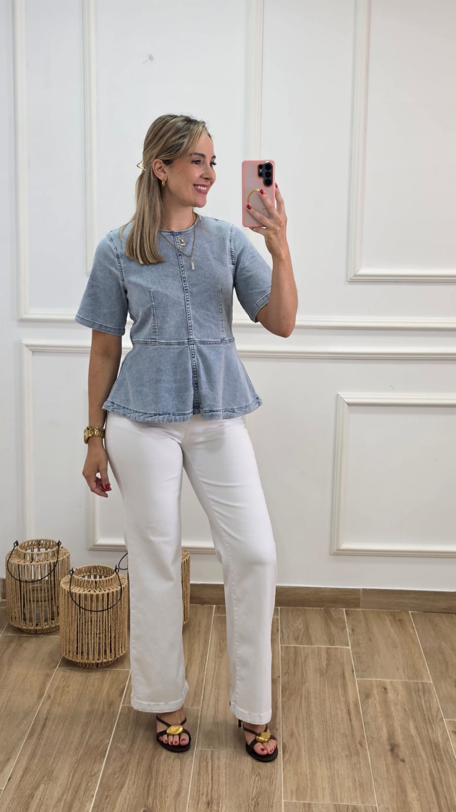Blusa Denim