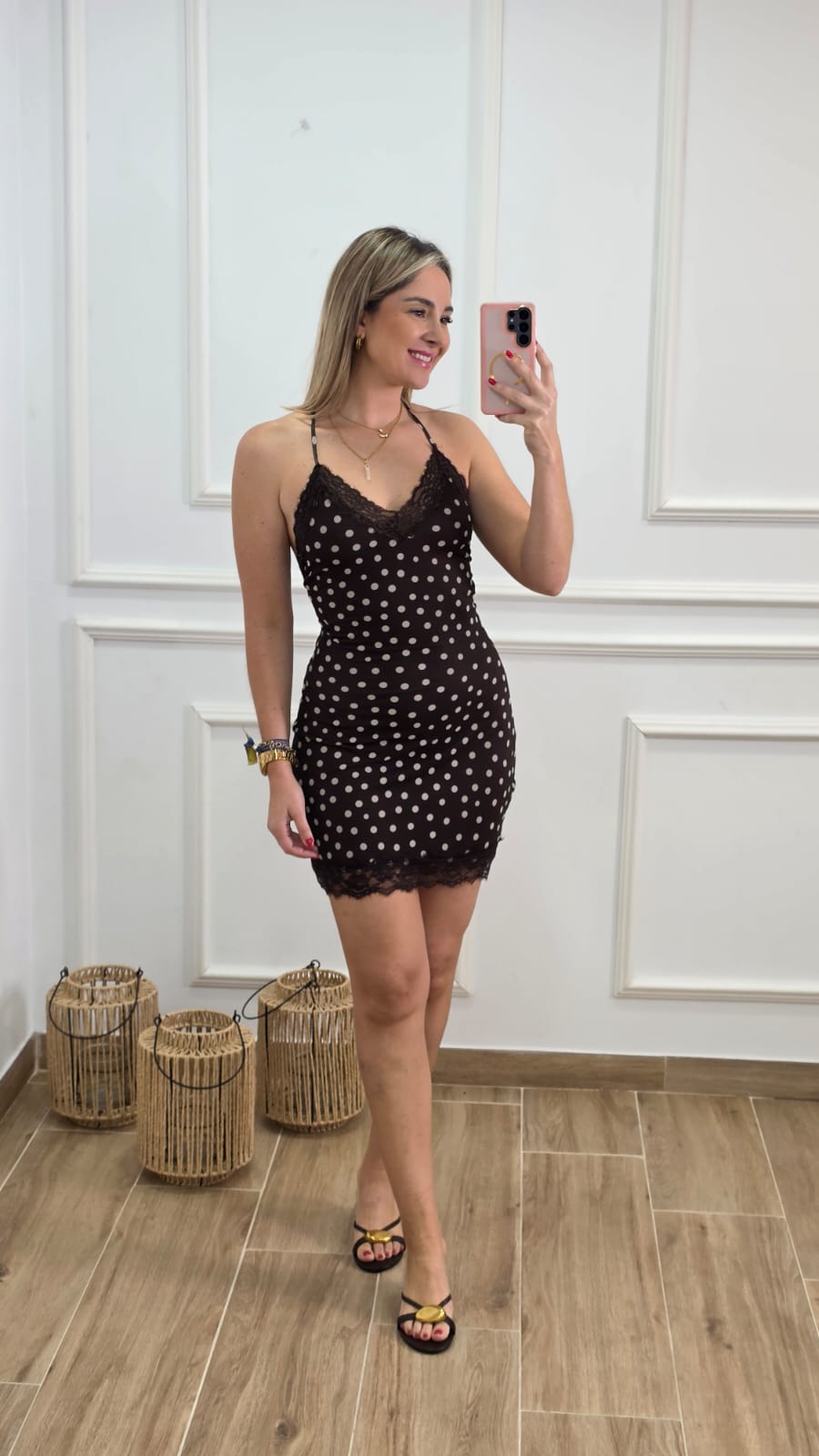 Vestido Lunares