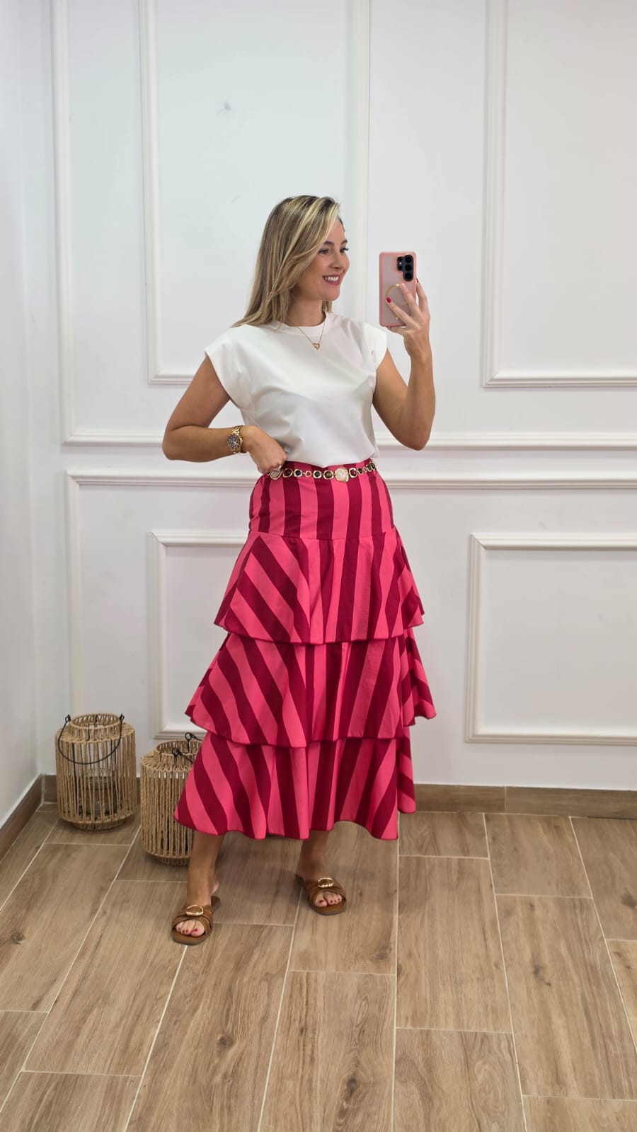 Falda Rayas