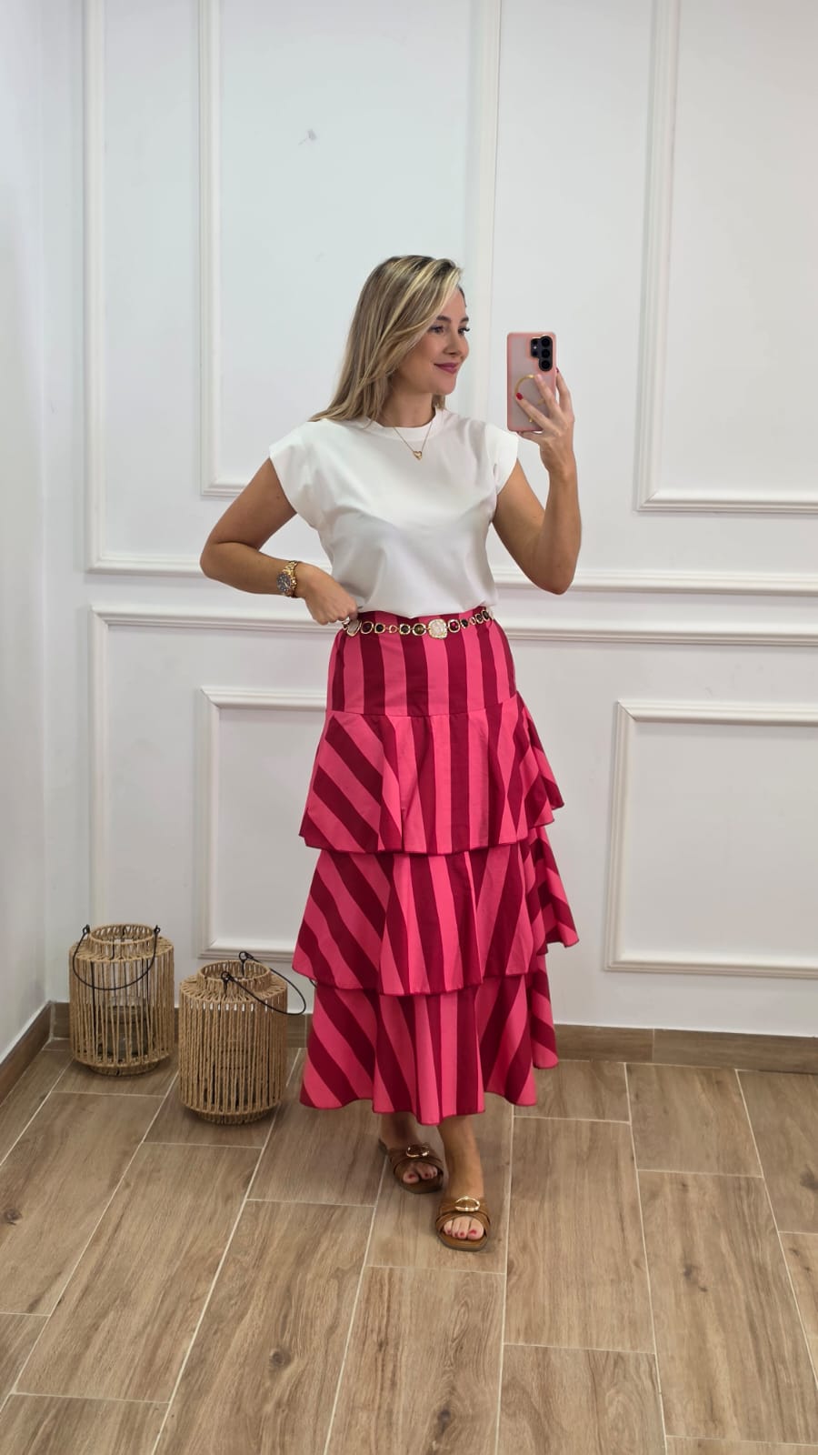 Falda Rayas