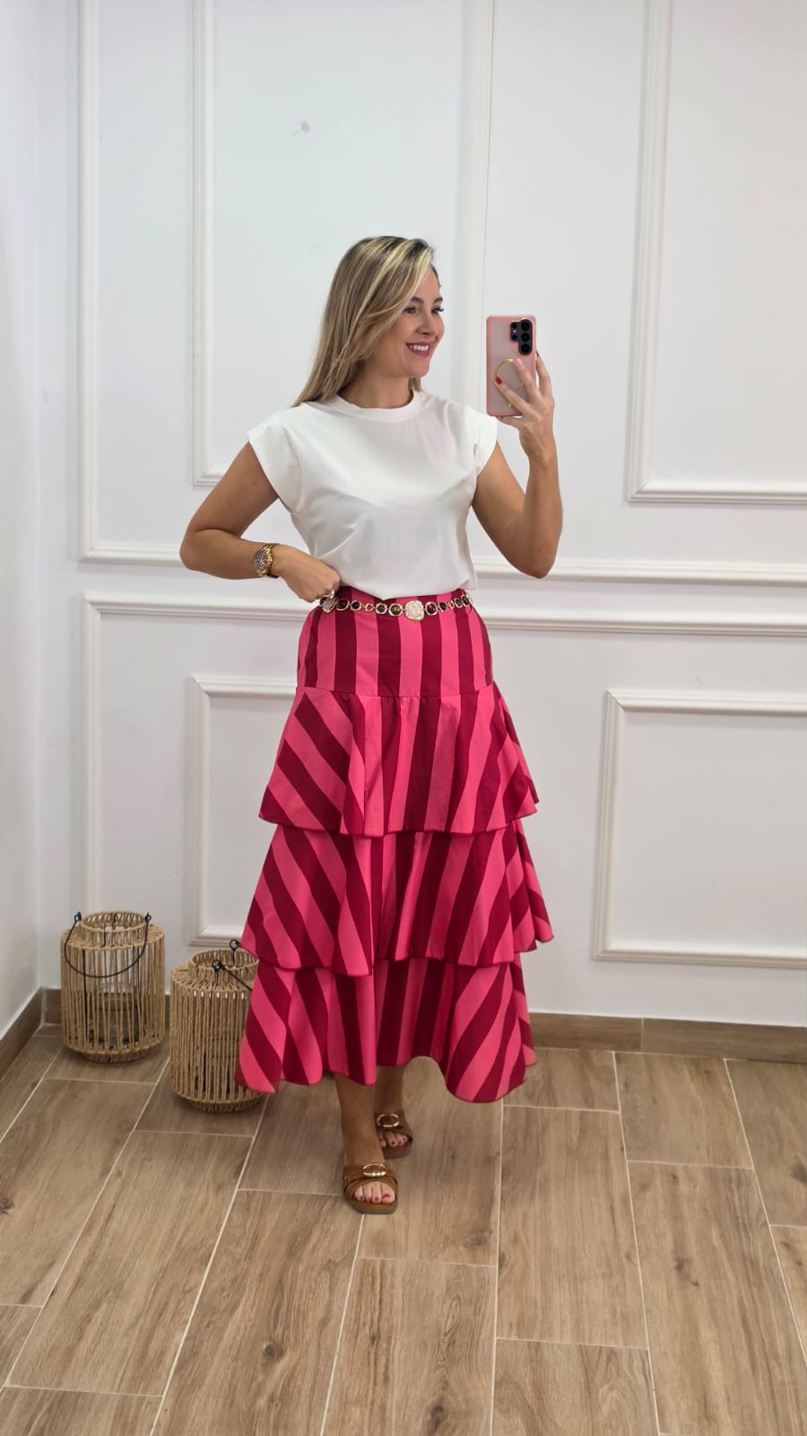 Falda Rayas