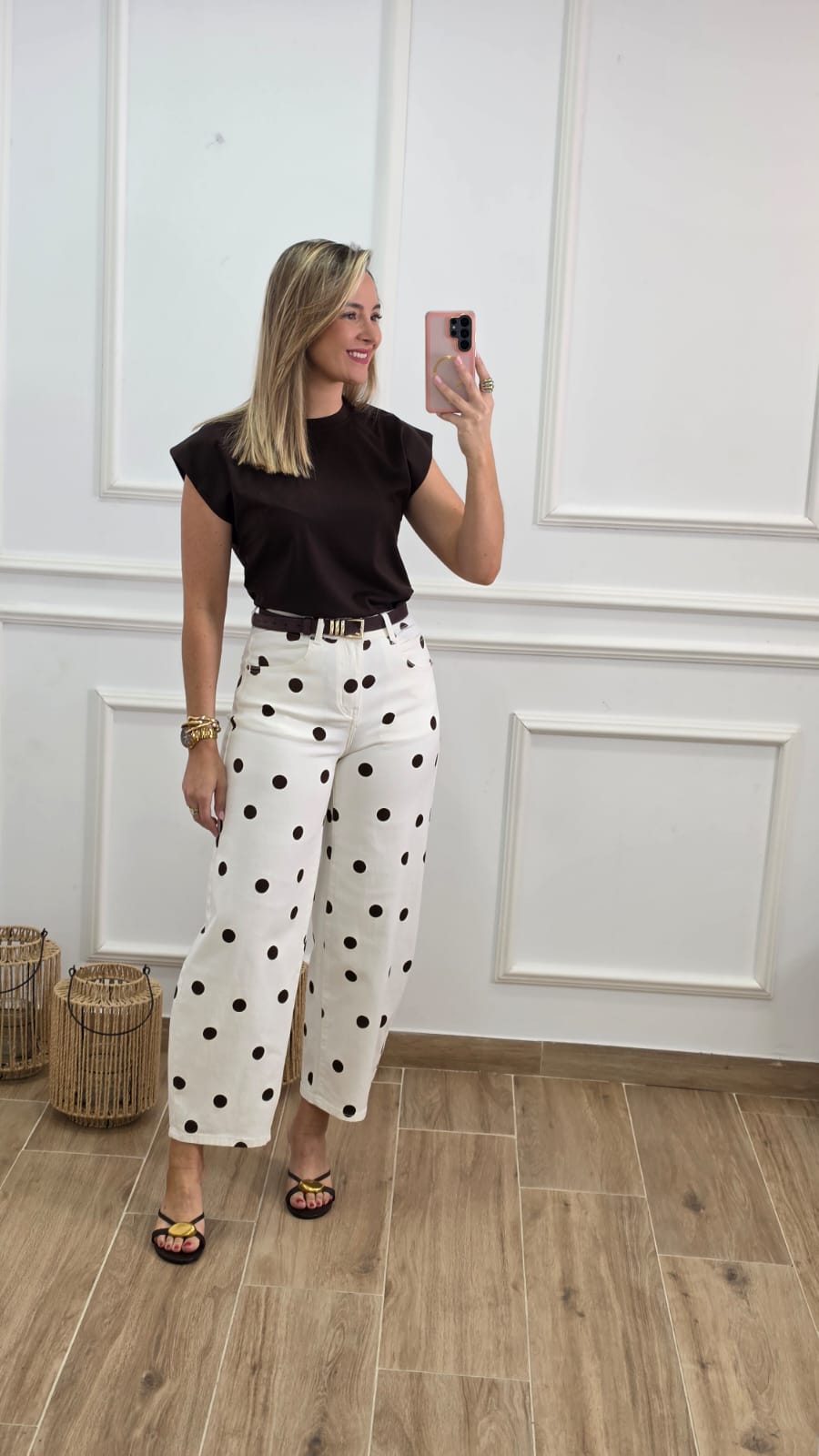 Jeans Lunares