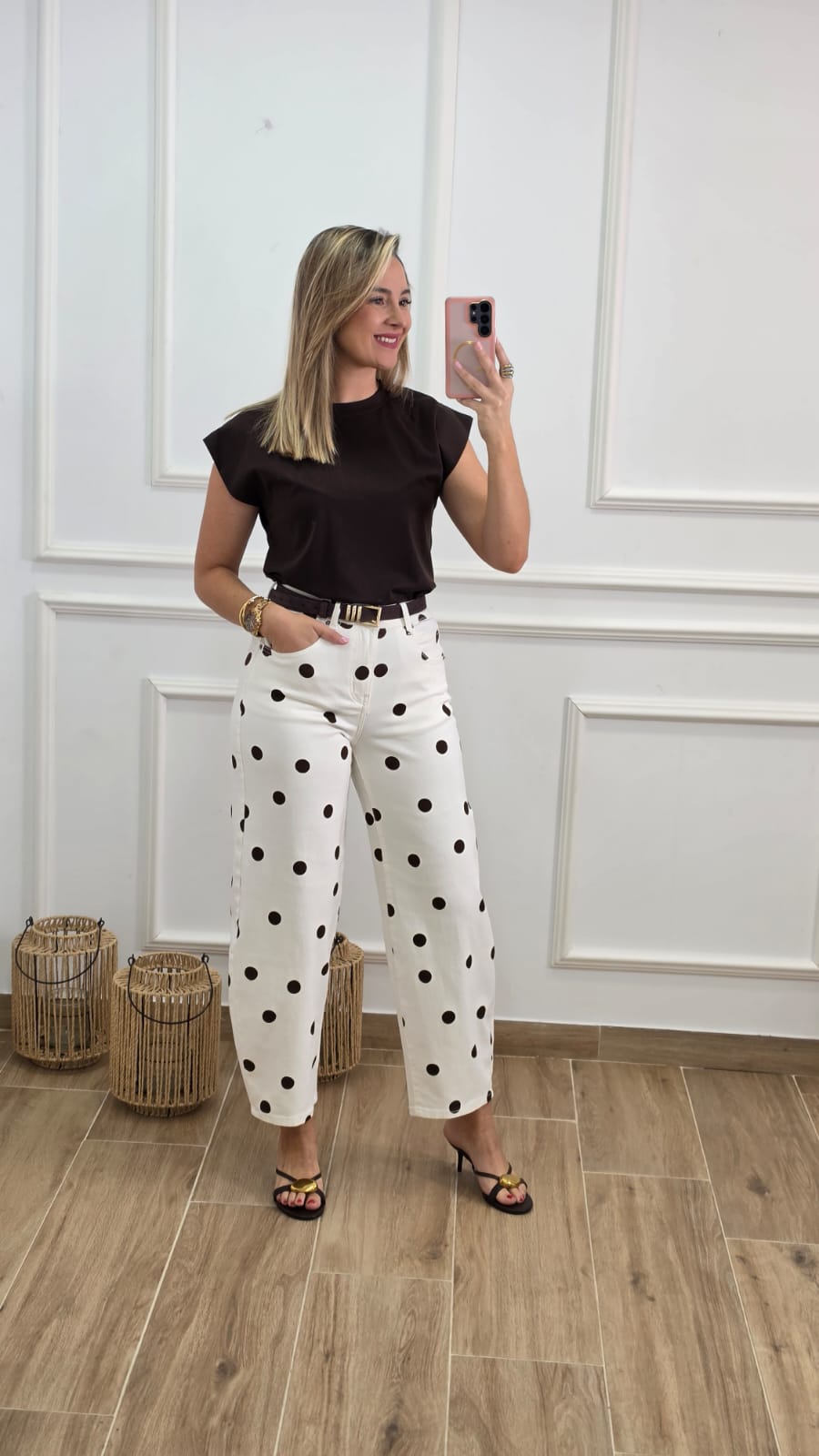 Jeans Lunares