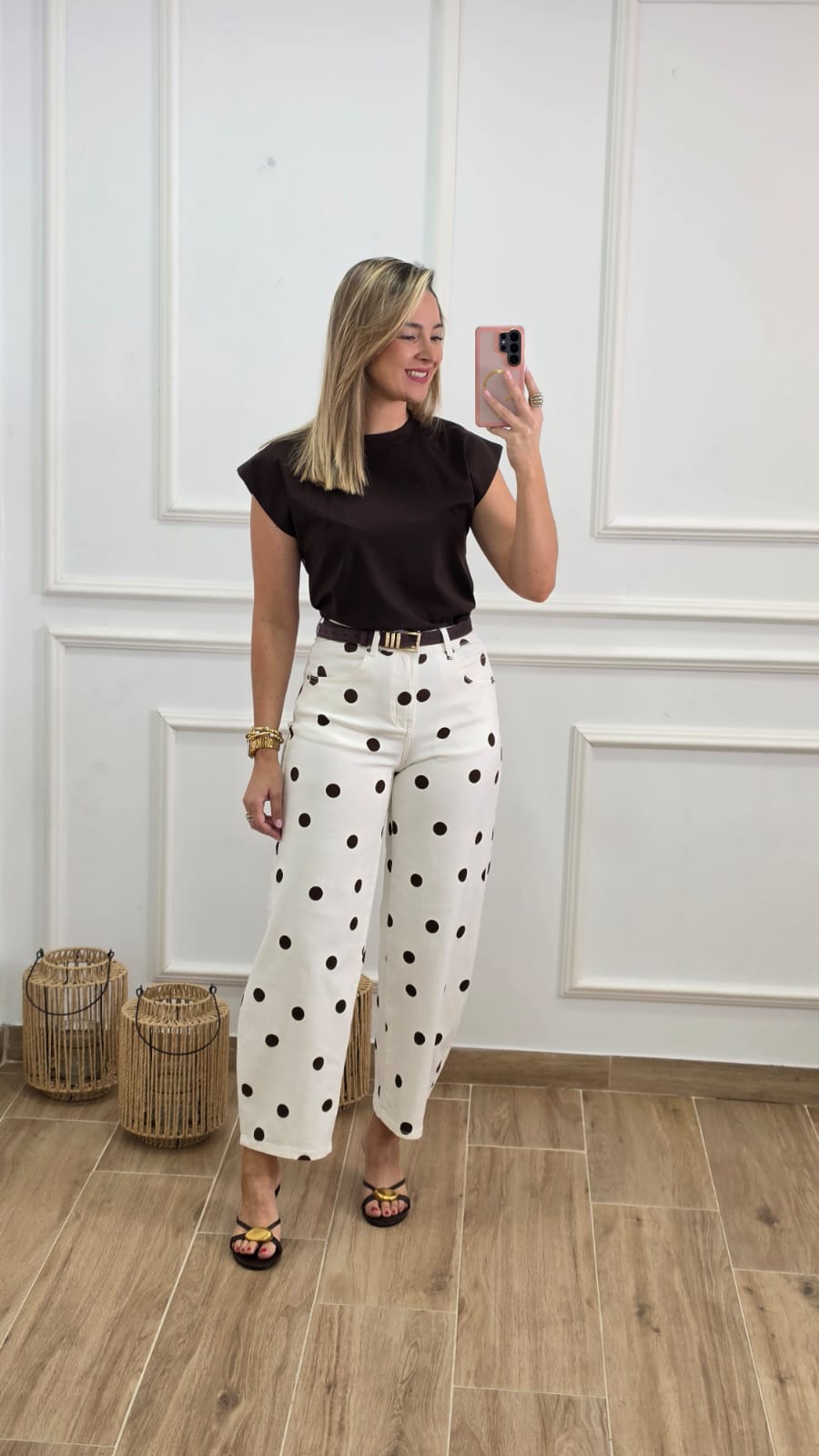Jeans Lunares