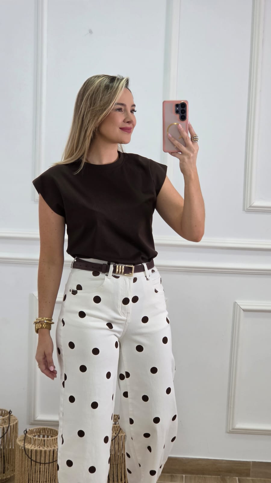 Jeans Lunares