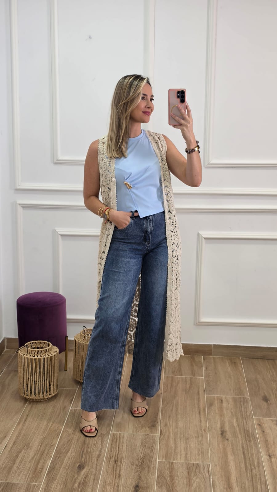 Chaleco Crochet