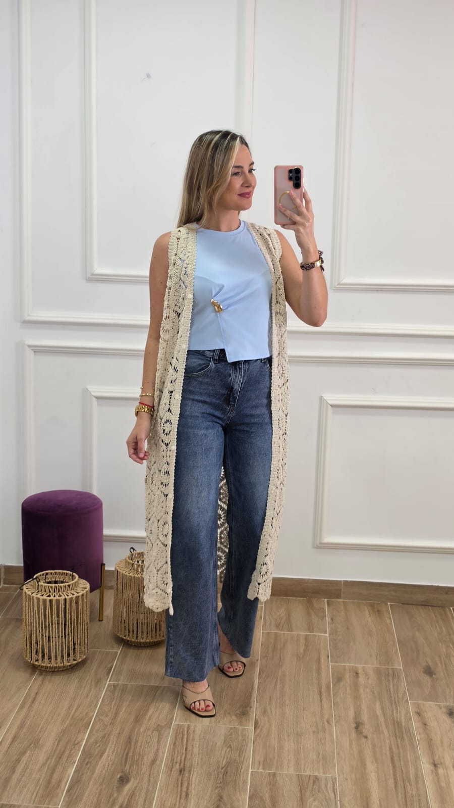 Chaleco Crochet