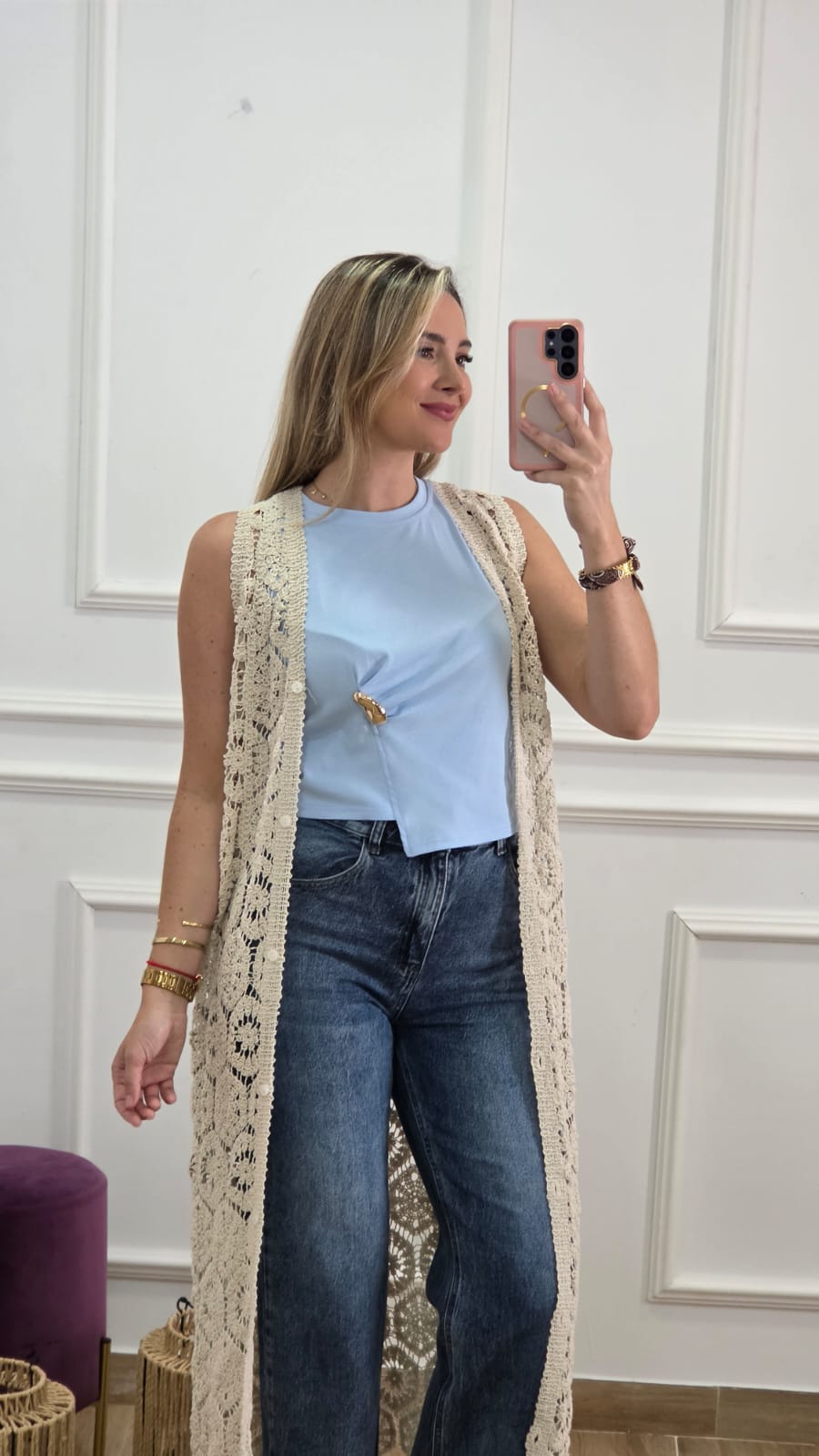 Chaleco Crochet