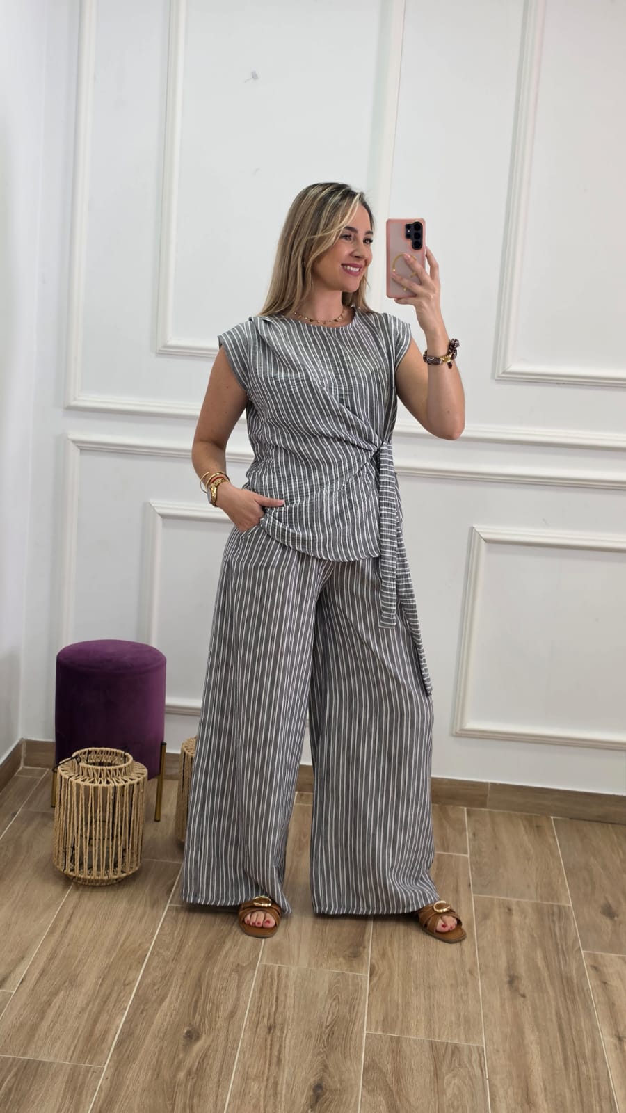 Conjunto Rayas