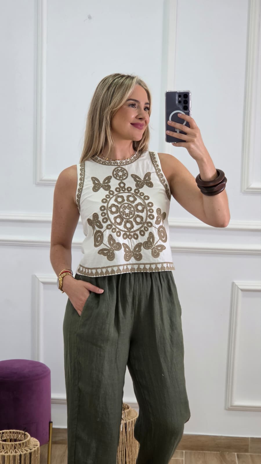Blusa Roma