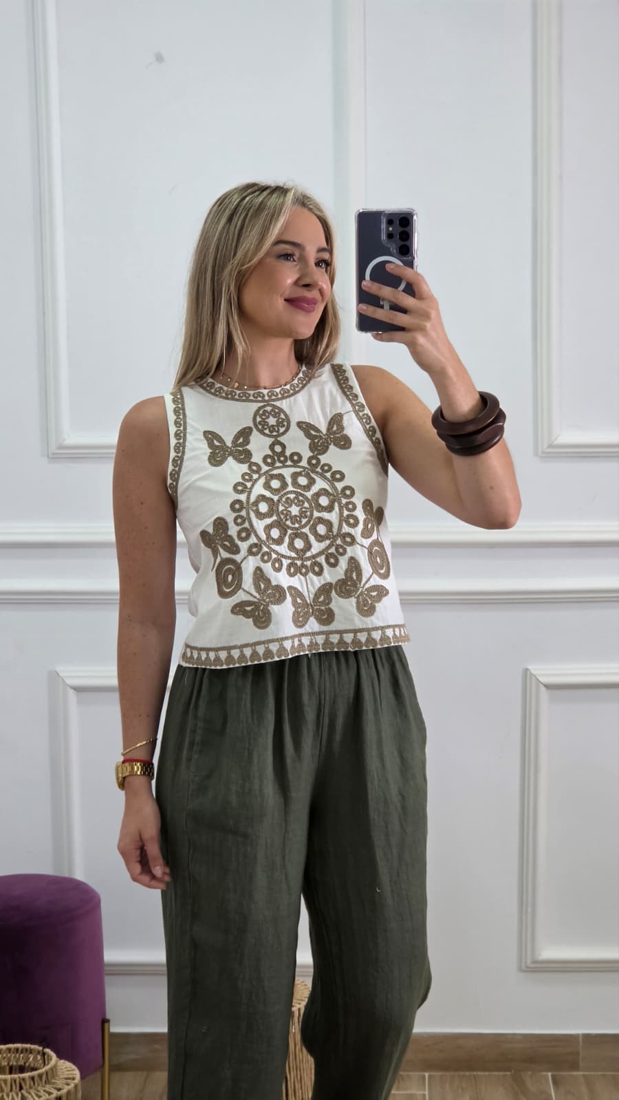 Blusa Roma