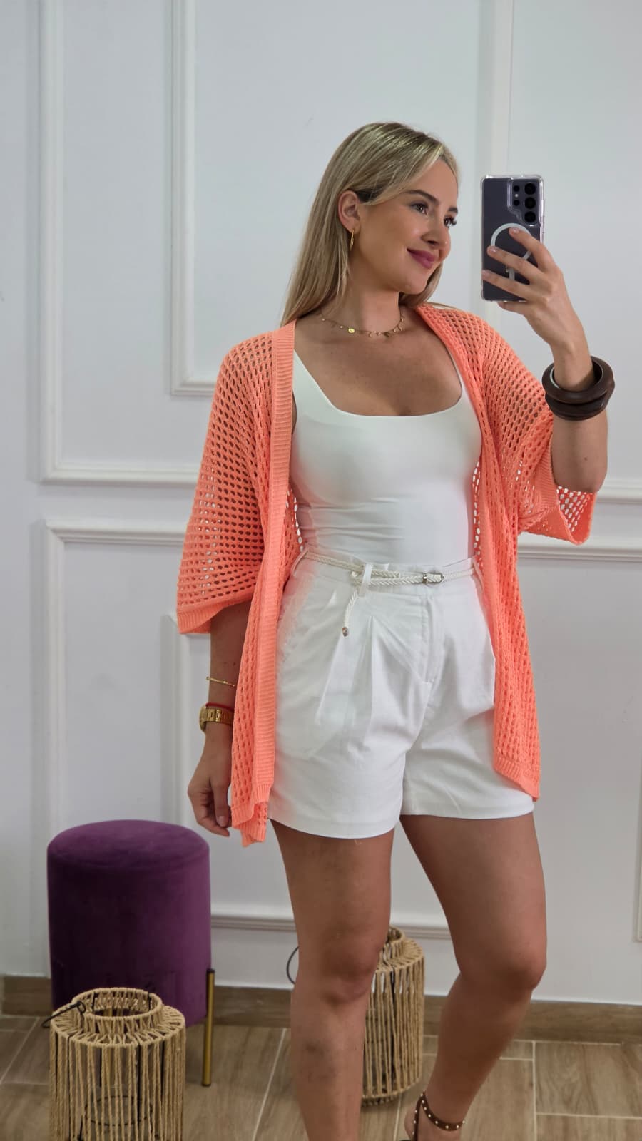 Cárdigan Crochet