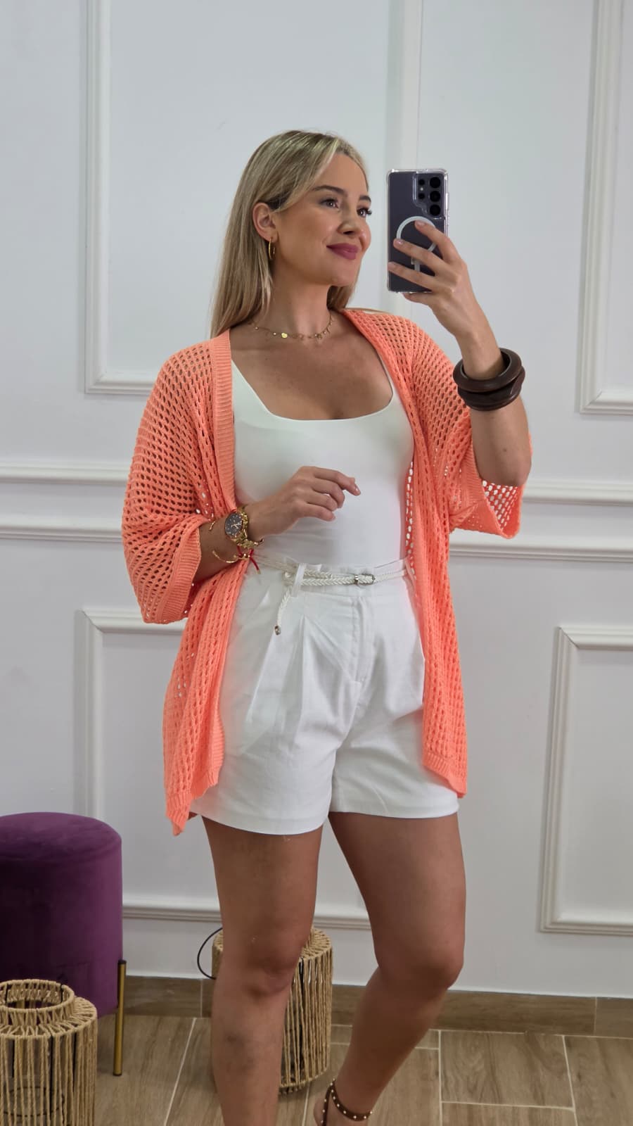 Cárdigan Crochet