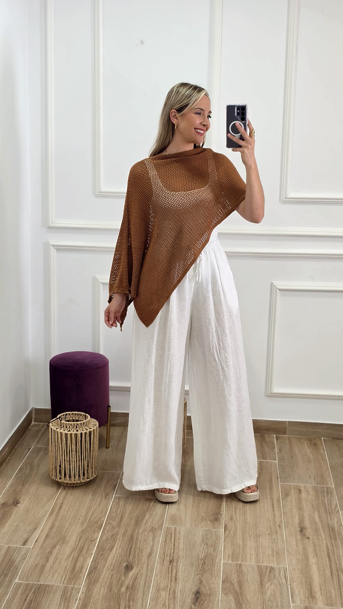 Poncho Crochet