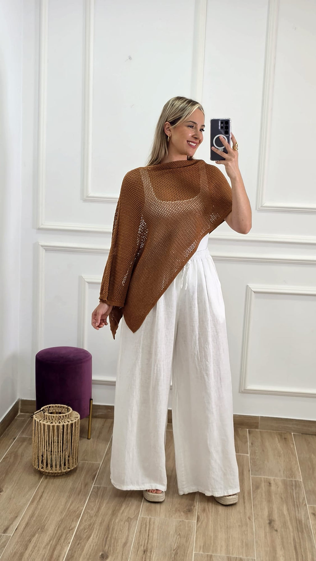 Poncho Crochet